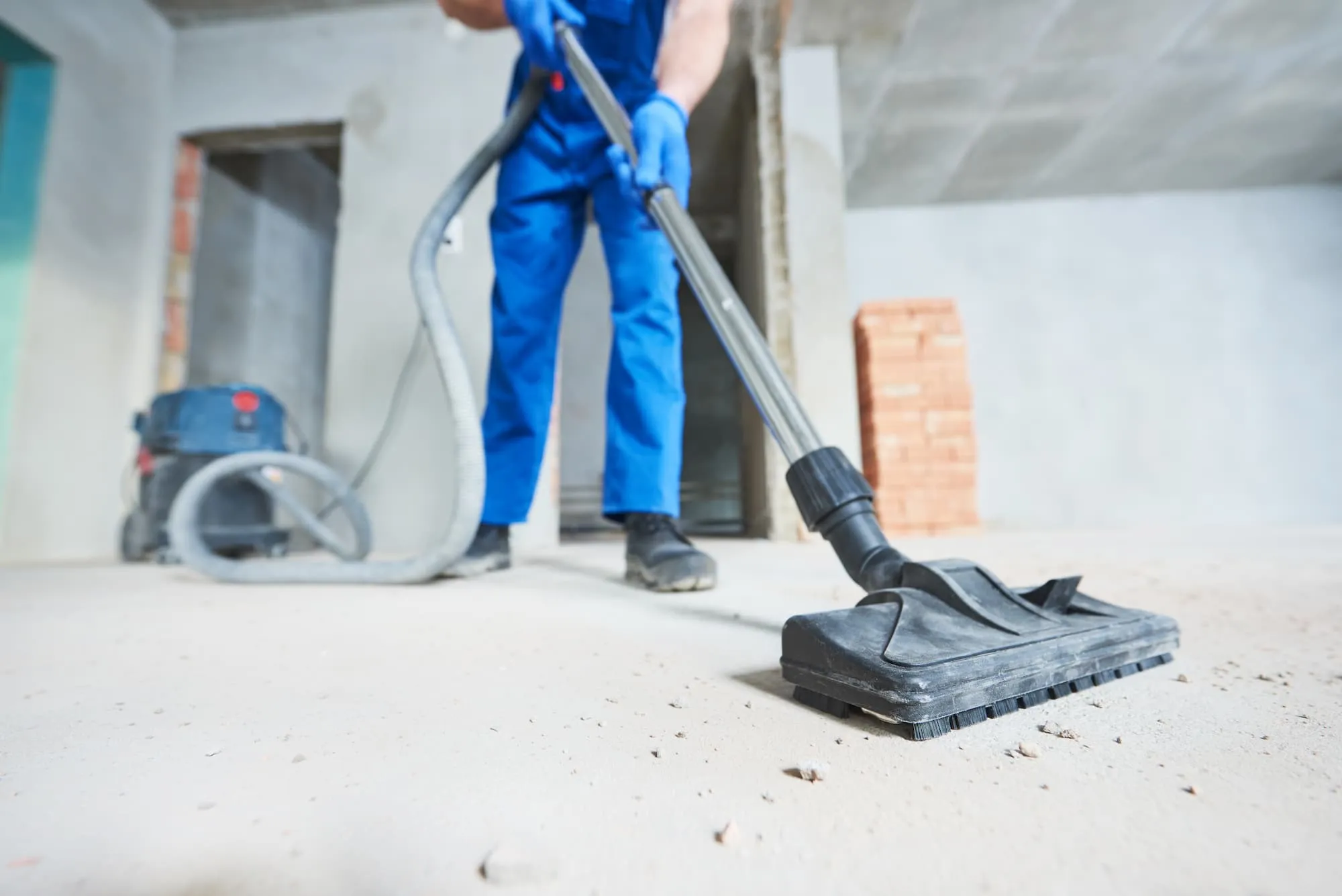 Post-construction cleaning service