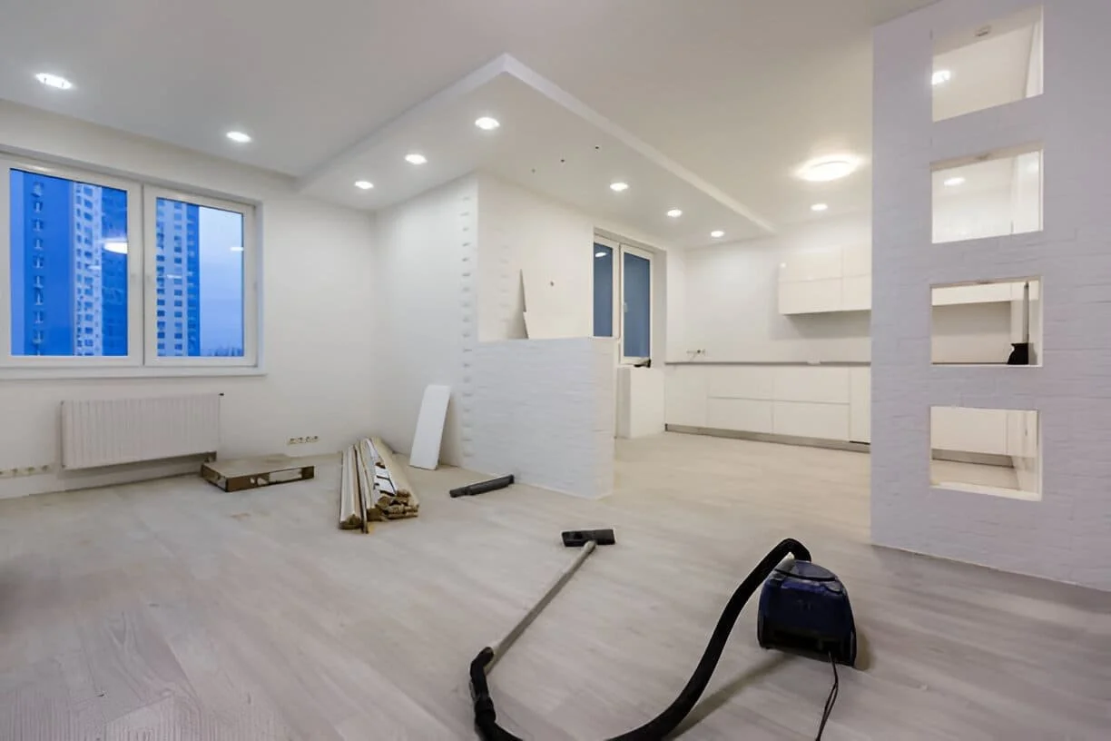 Post construction cleanup