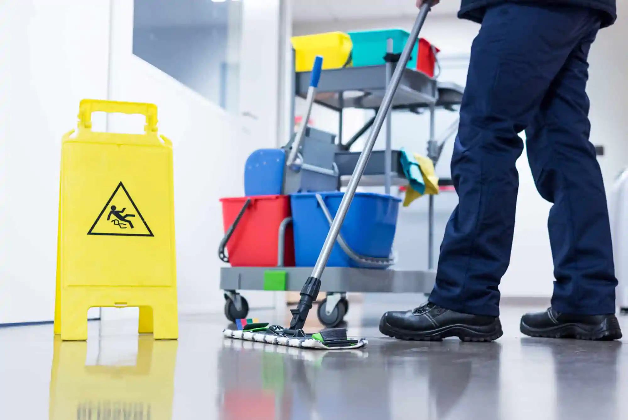 Cleaning office space